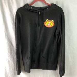 Jeremiah’s italian ice zip-up hoodie, no size on tag, fits like a large